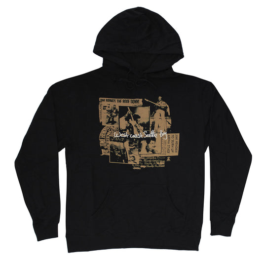 West Coast Seattle Boy Experience Hendrix 2010 Tribute Tour Hooded Sweatshirt