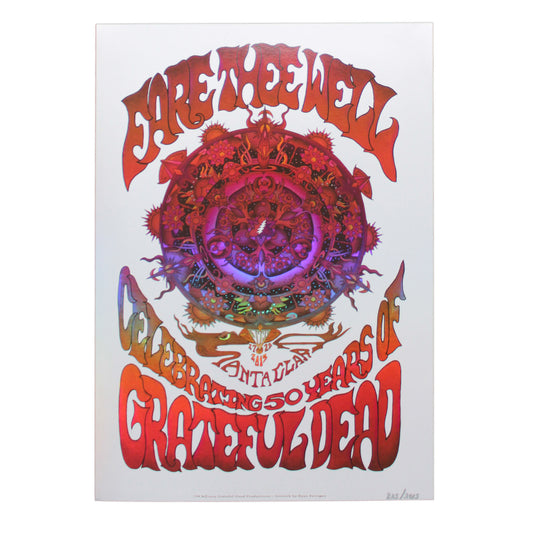 Fare Thee Well by Ryan Kerrigan (Red Edition) Limited Screenprint