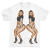 Mirror Image Blank Back Slim Fit T-shirt