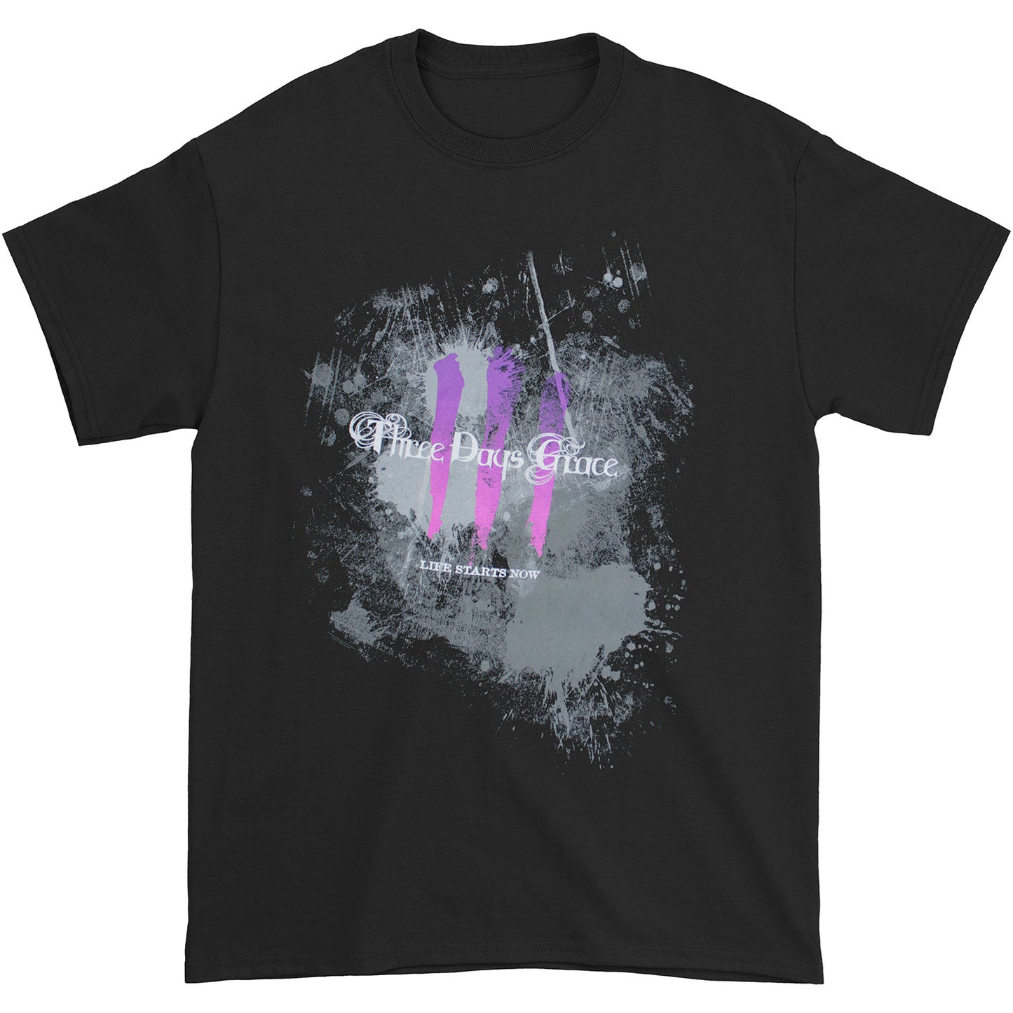 Three Days Grace Life Starts Now T-shirt