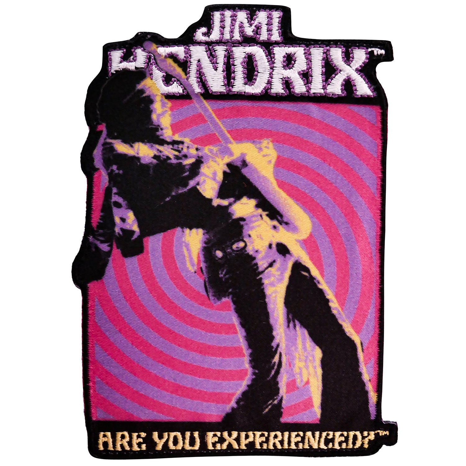 Trippy Swirl Embroidered Patch