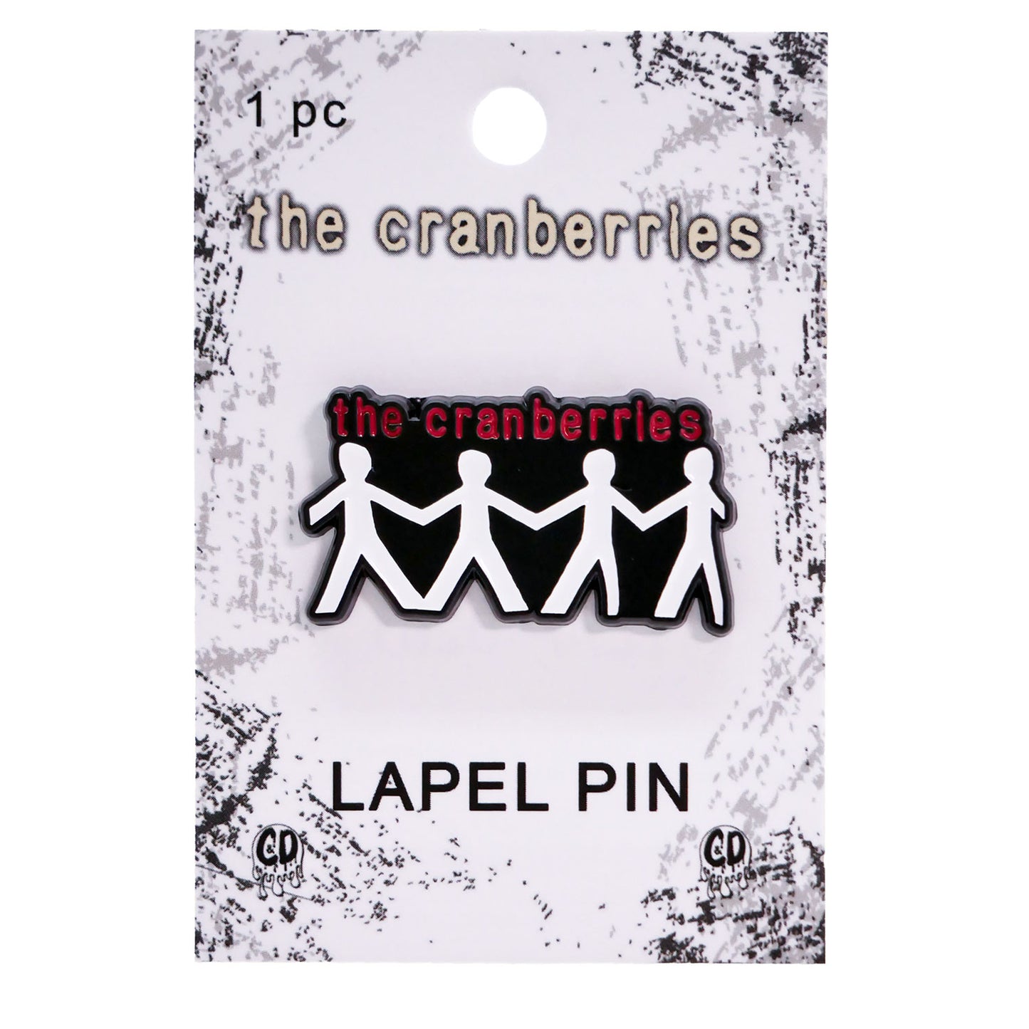 The Cranberries Stickman Pewter Pin Badge