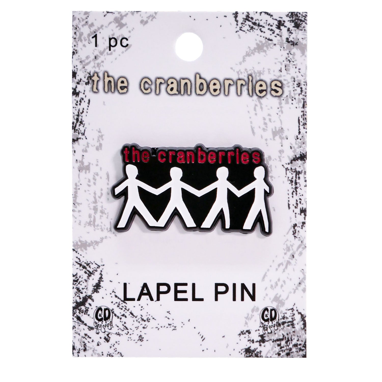 The Cranberries Stickman Pewter Pin Badge