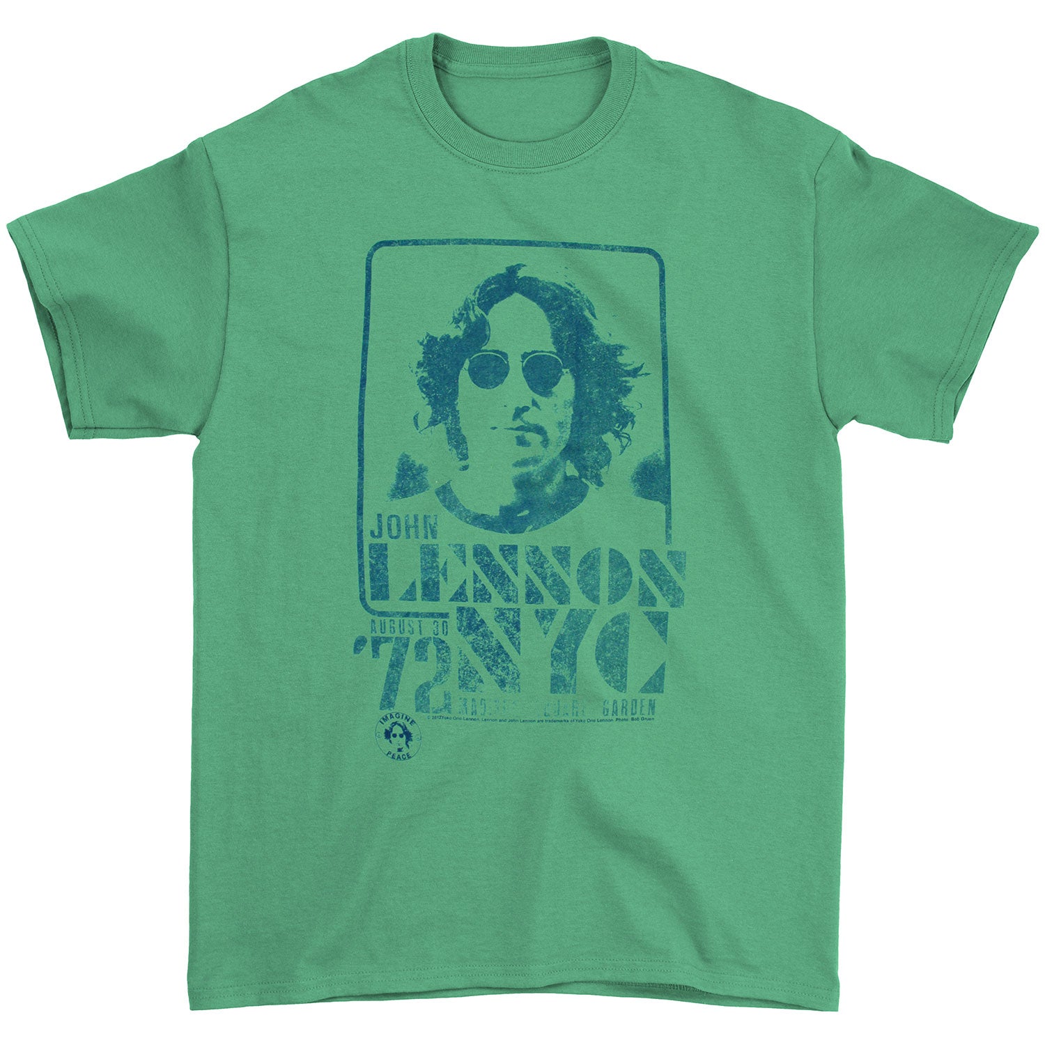 NYC August 30 '72 Madison Square Garden Slim Fit T-shirt
