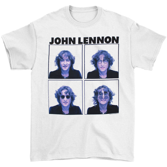 4 Individual Boxed Photos Under Logo Slim Fit T-shirt