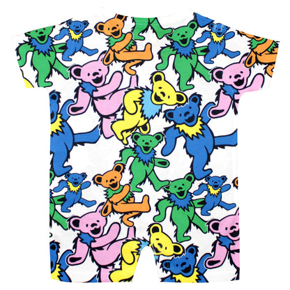 Swirling Bears Romper Bodysuit