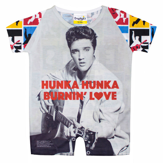 Hunka Burnin Love Romper Bodysuit