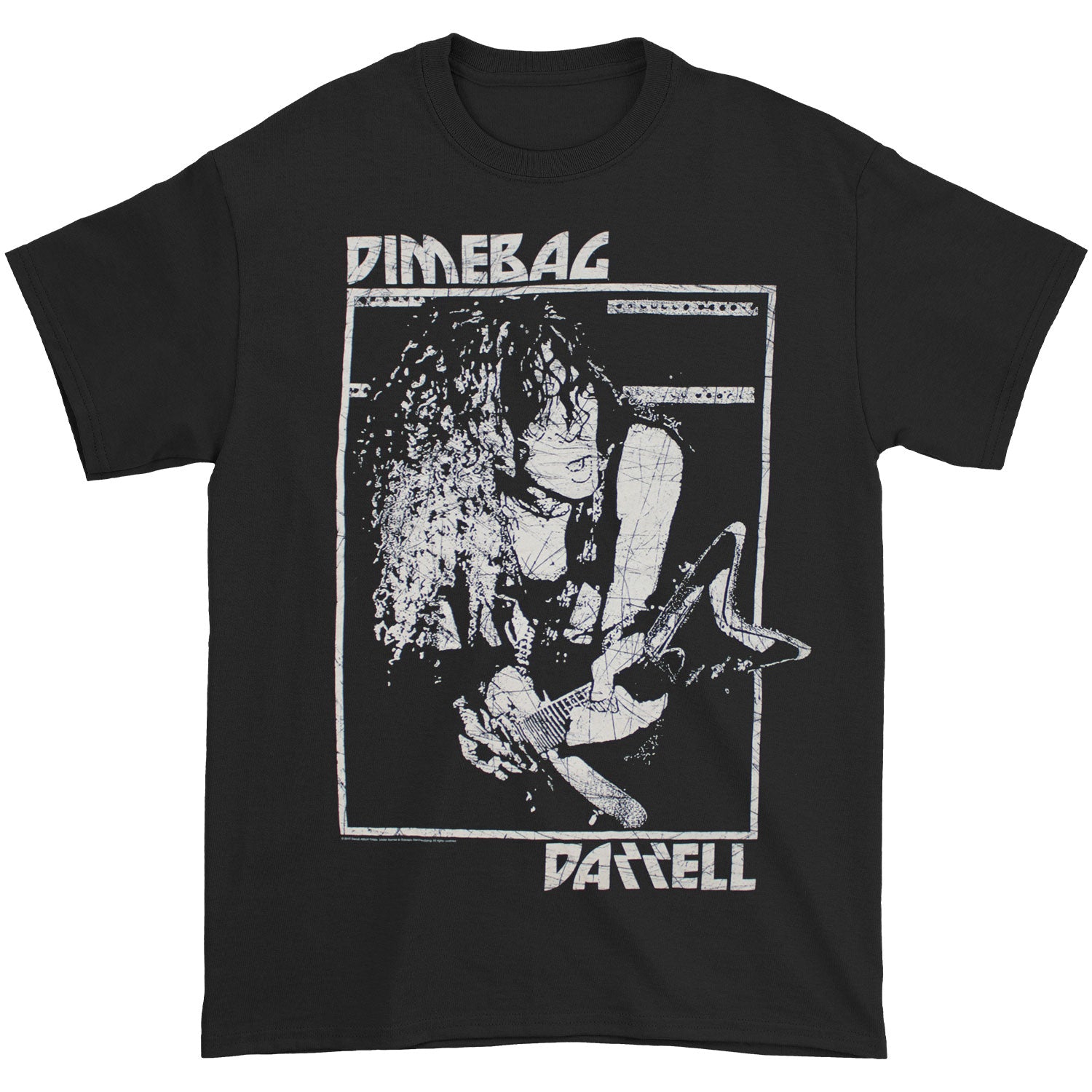 Dimebag Darrell Vintage Boxed Photo T-shirt