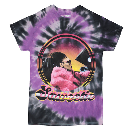 Driving Photo Tie Dye T-shirt