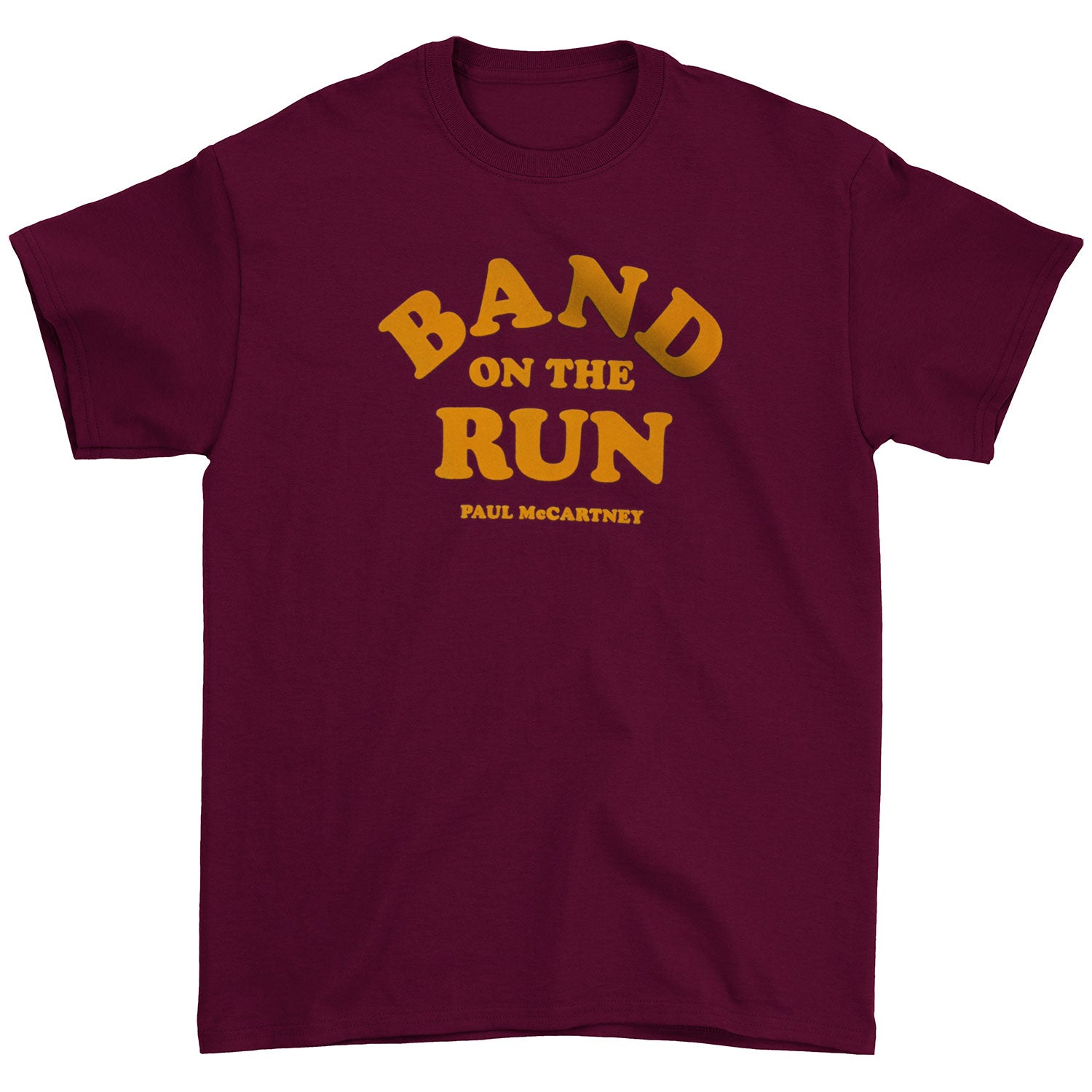 Paul Mccartney Band On The Run Felt Applique T-shirt