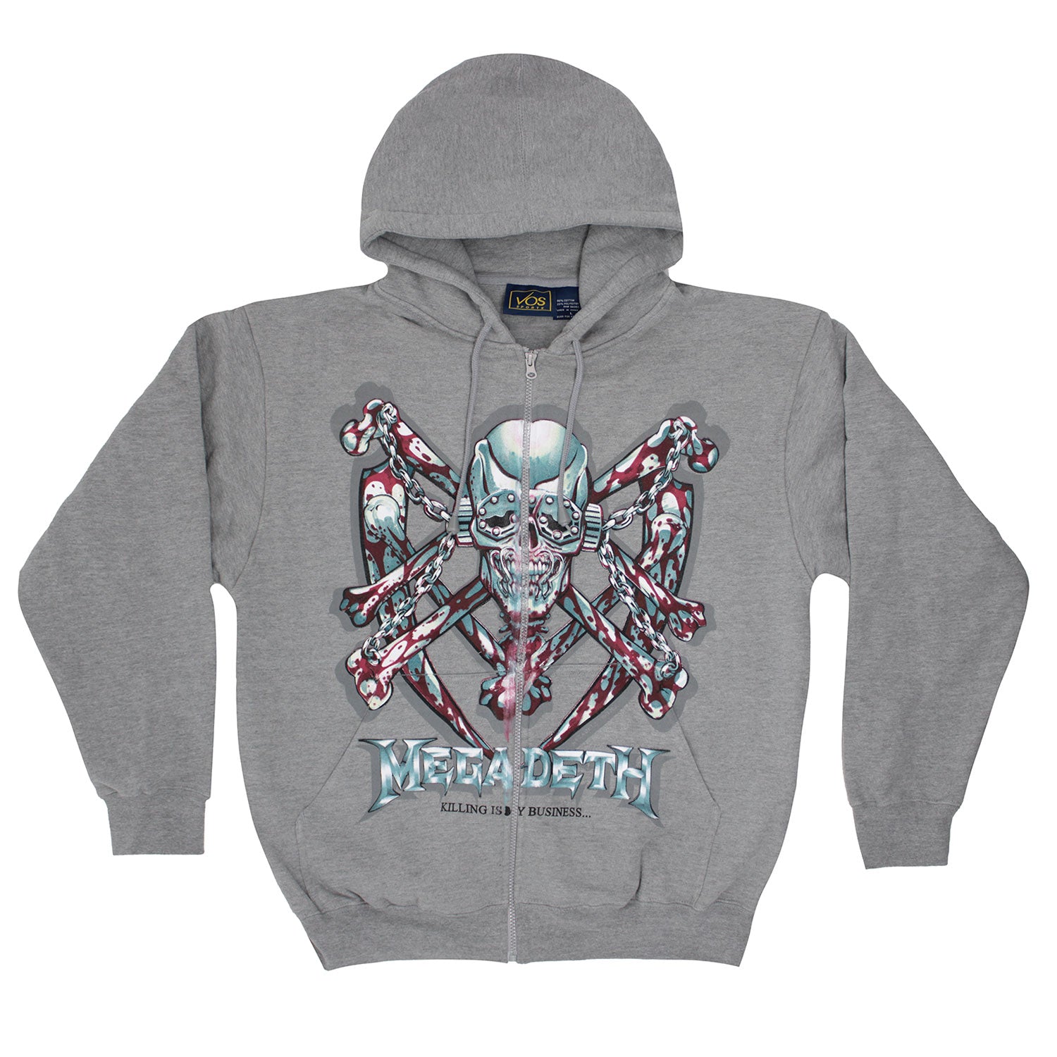 Killing Is My Business... Zippered Hooded Sweatshirt