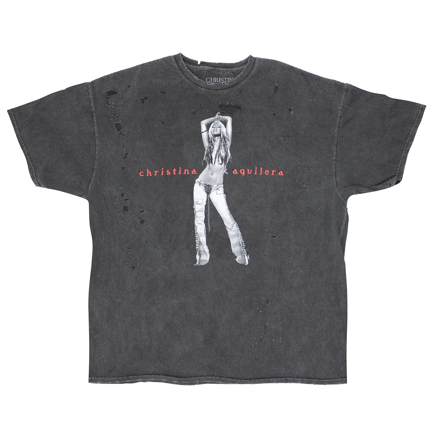 Topless Photo Oversized Tee T-shirt