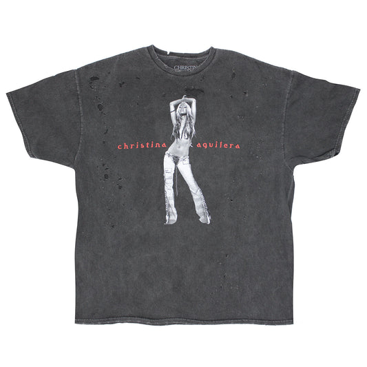 Topless Photo Oversized Tee T-shirt