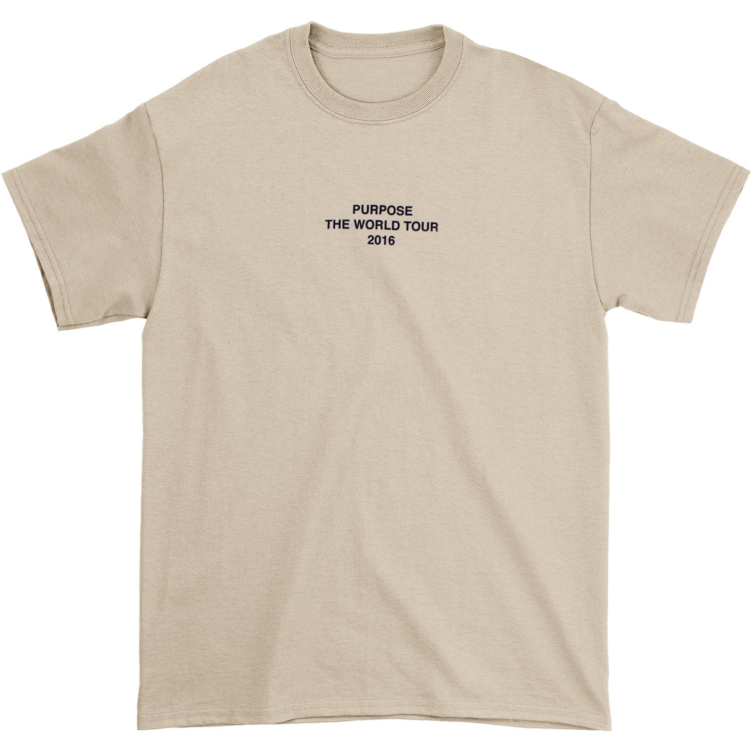 Purpose The World Tour 2016 Bieber 6 T-shirt