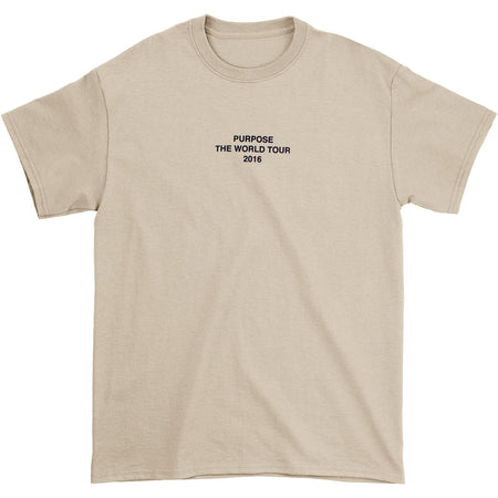 Purpose The World Tour 2016 Bieber 6 T-shirt
