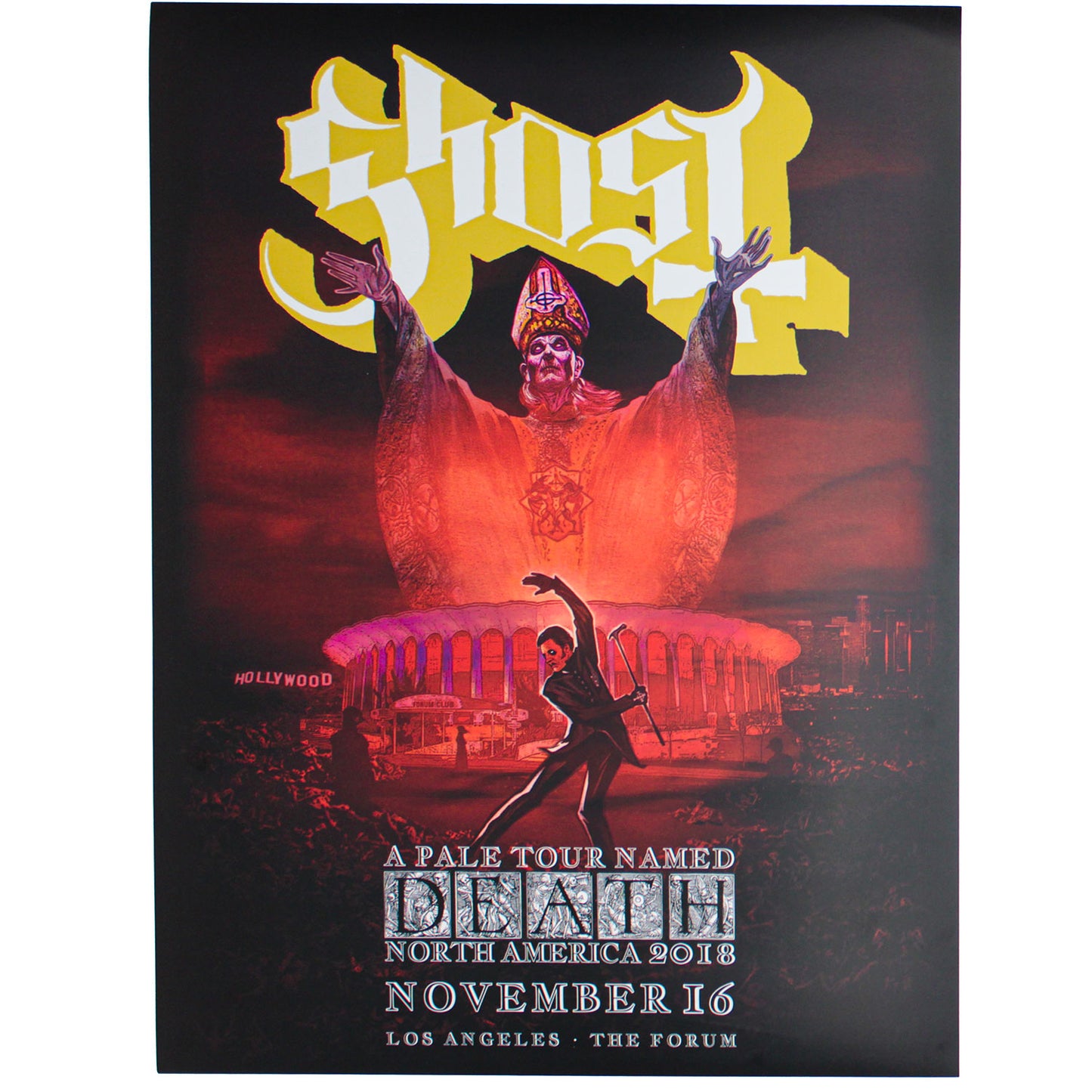 Los Angeles The Forum Concert Promo Poster