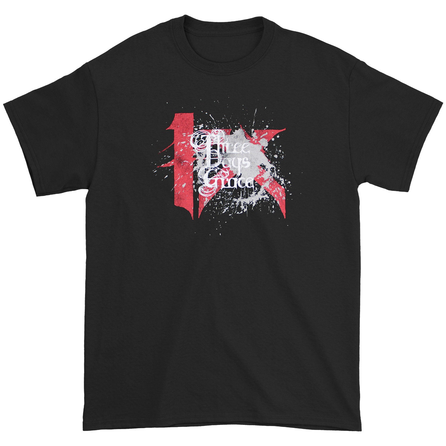 Three Days Grace One-X 2007 Tour T-shirt 453935 | Rockabilia Merch