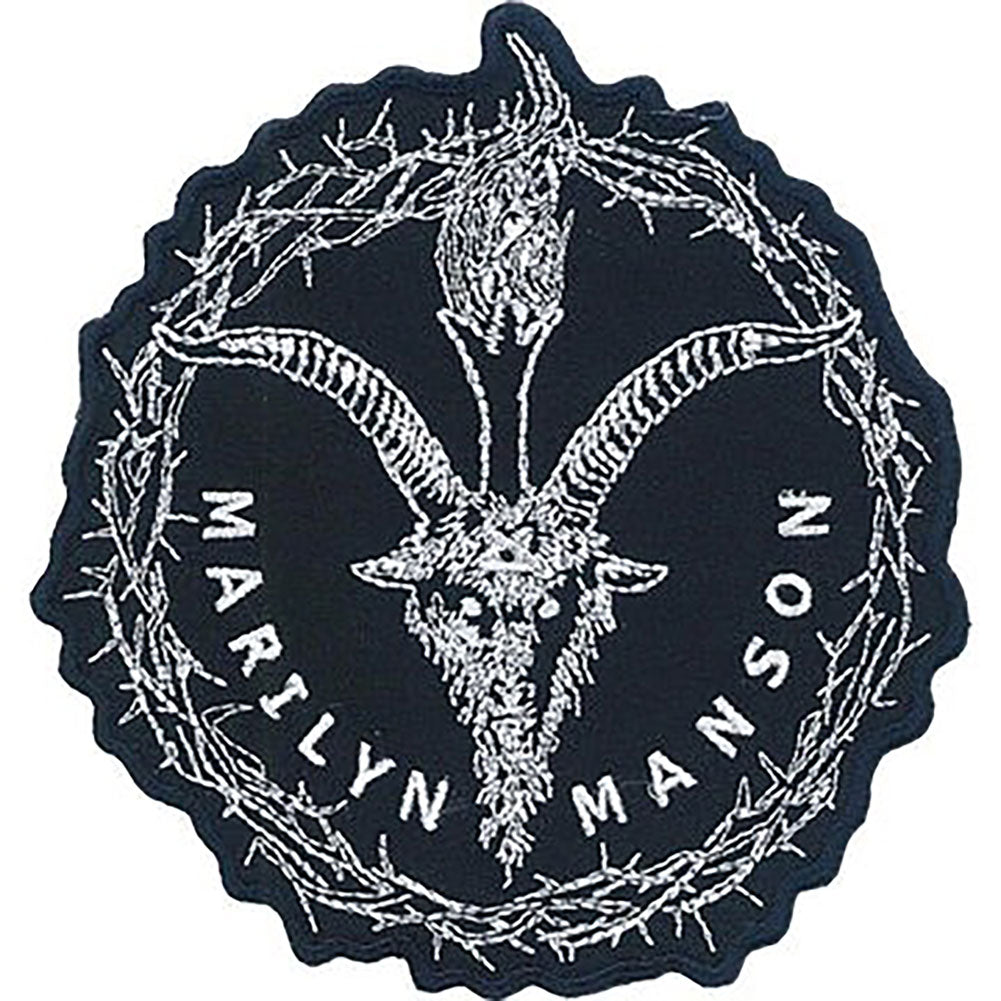 Bapho Head Embroidered Patch