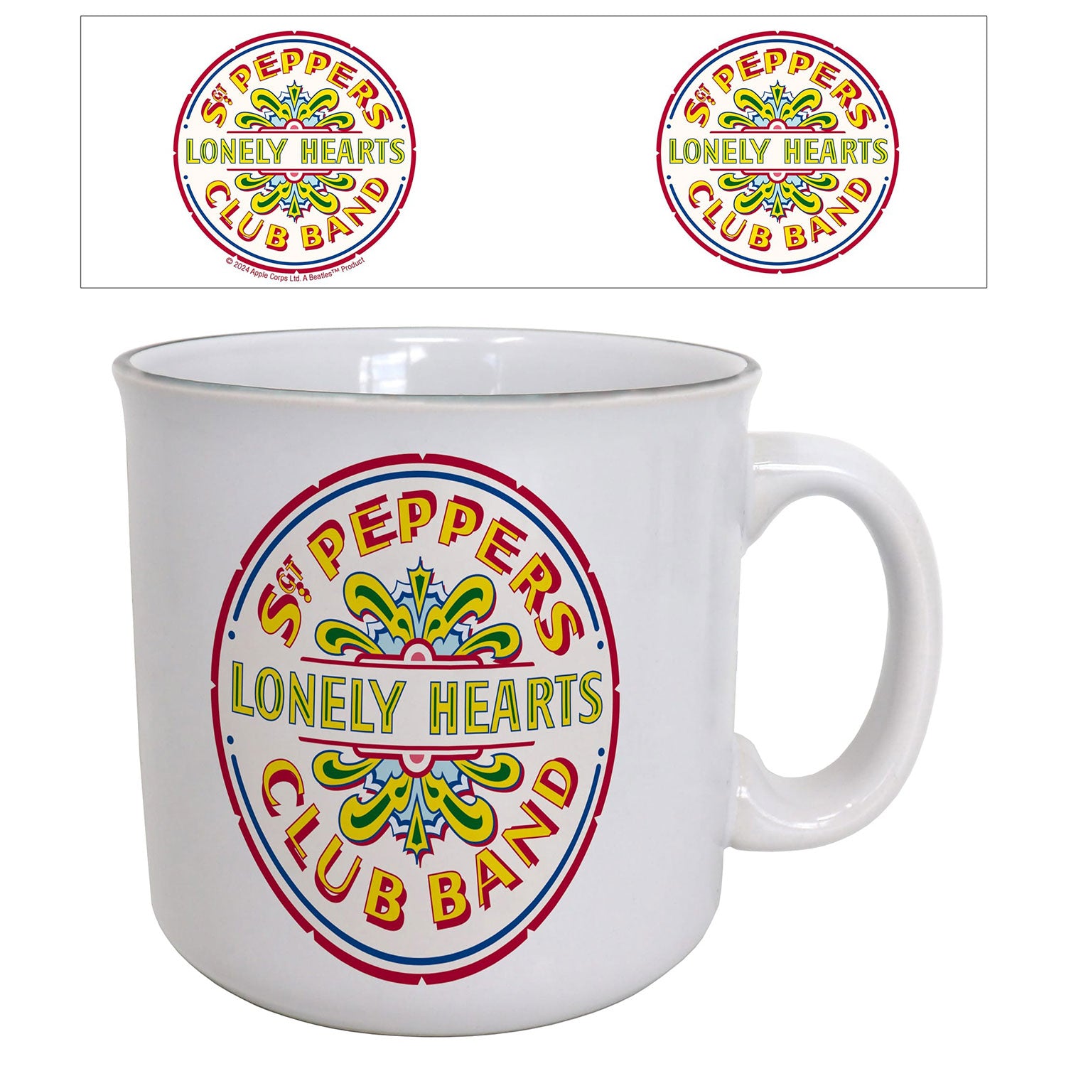 The Beatles Sgt. Pepper Drum Coffee Mug