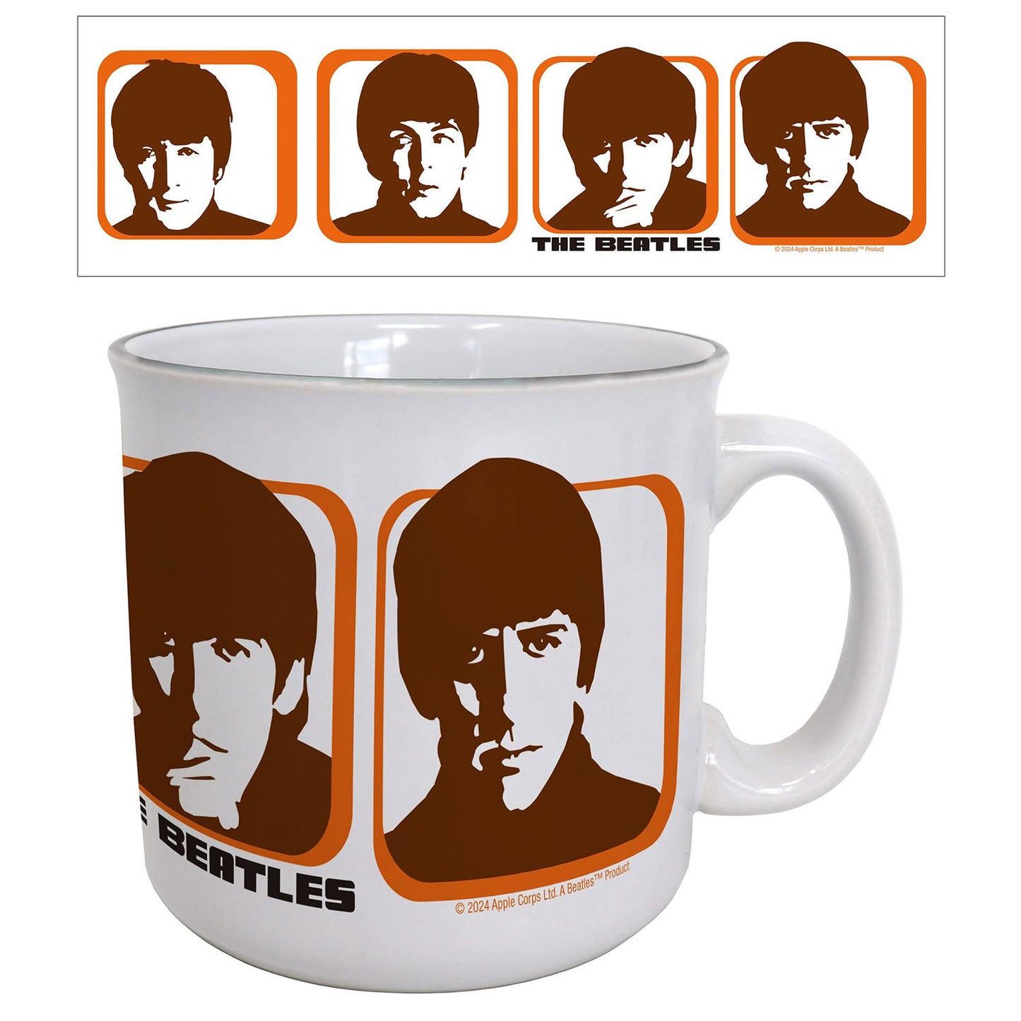 The Beatles Quad-A Hard Days Night Coffee Mug