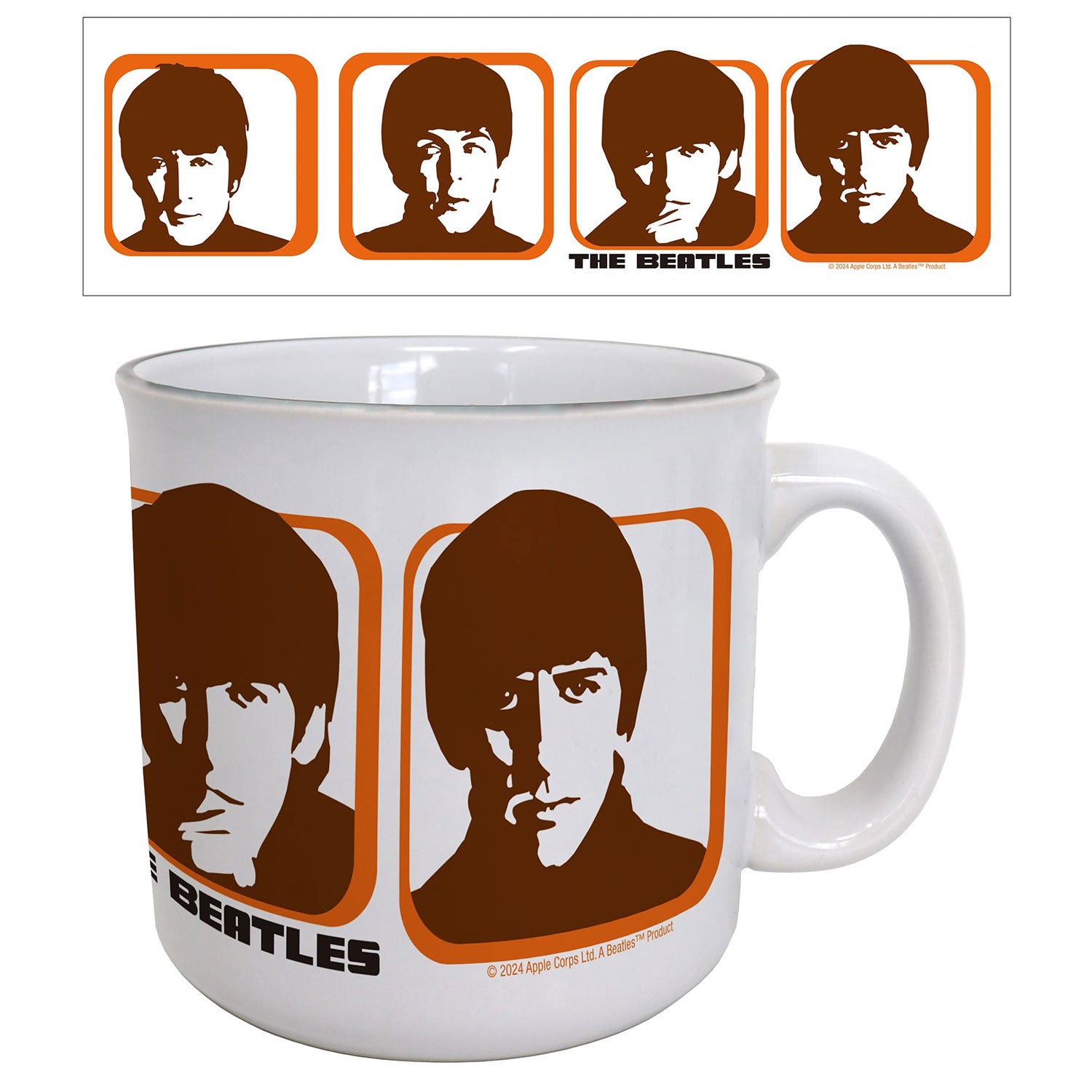 The Beatles Quad-A Hard Days Night Coffee Mug