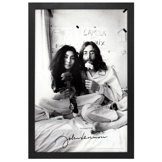 John & Yoko Framed Wall Art
