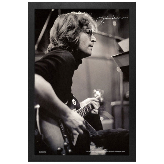 In Studio - Guitar Framed Wall Art