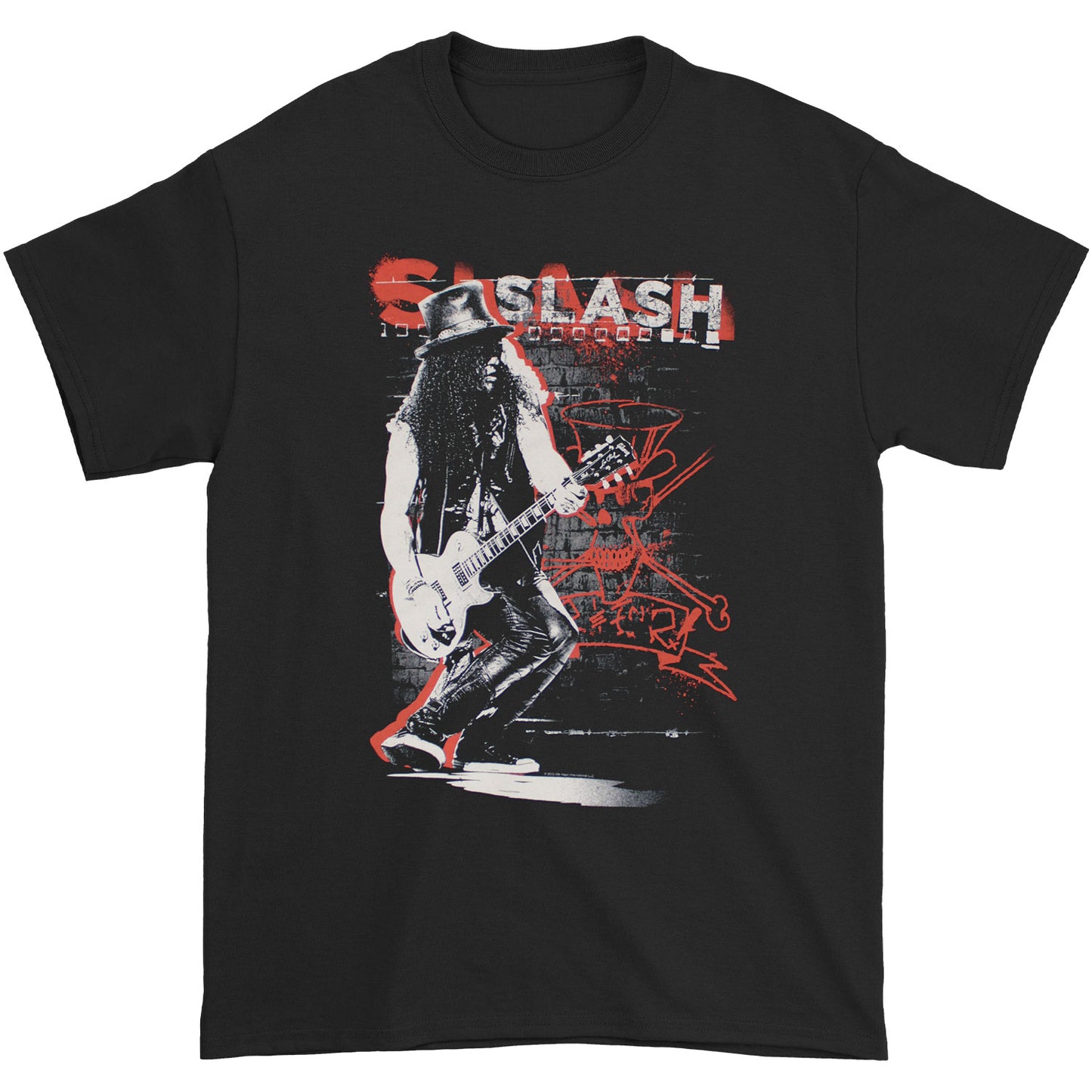 World On Fire World Tour 2015 (Oslo, NO - Moscow, RU) Slim Fit T-shirt