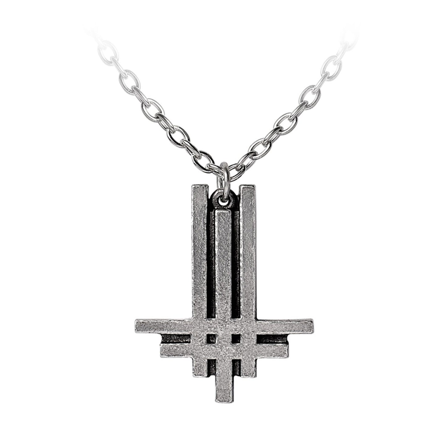 Behemoth Cross Pendant Necklace