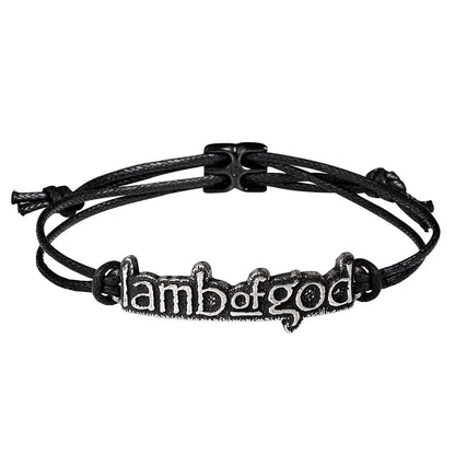 Lamb Of God Logo Wrist Strap Wristband