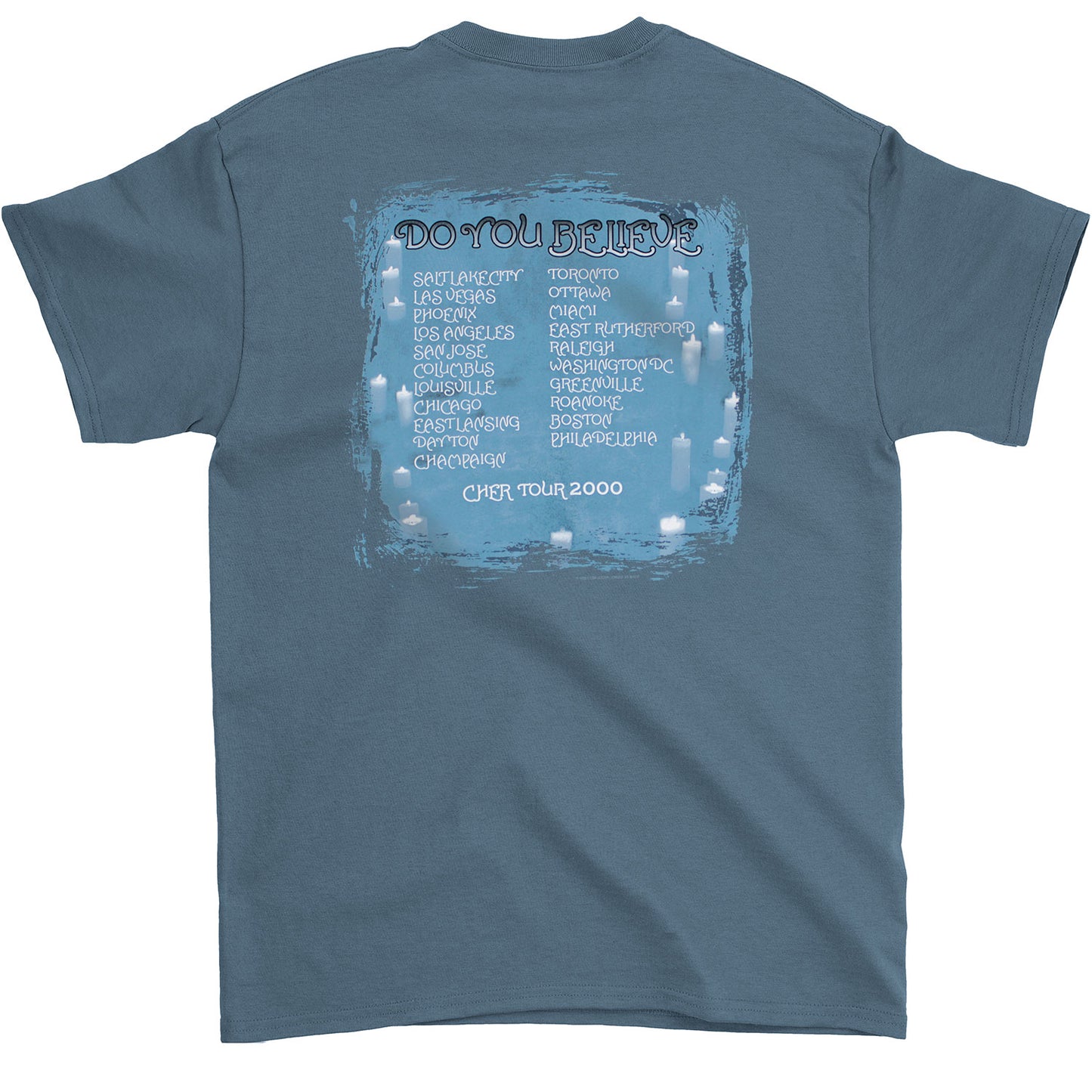 Do You Believe Cher Tour 2000 T-shirt