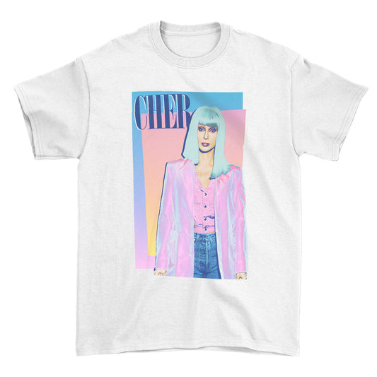 Multicolor Boxed Photo & Logo T-shirt