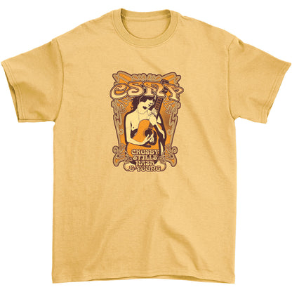 Freedom Of Speech 2006 Anvil Pigment Dye Yellow Tee Over Dyed T-shirt