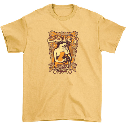 Freedom Of Speech 2006 Anvil Pigment Dye Yellow Tee Over Dyed T-shirt