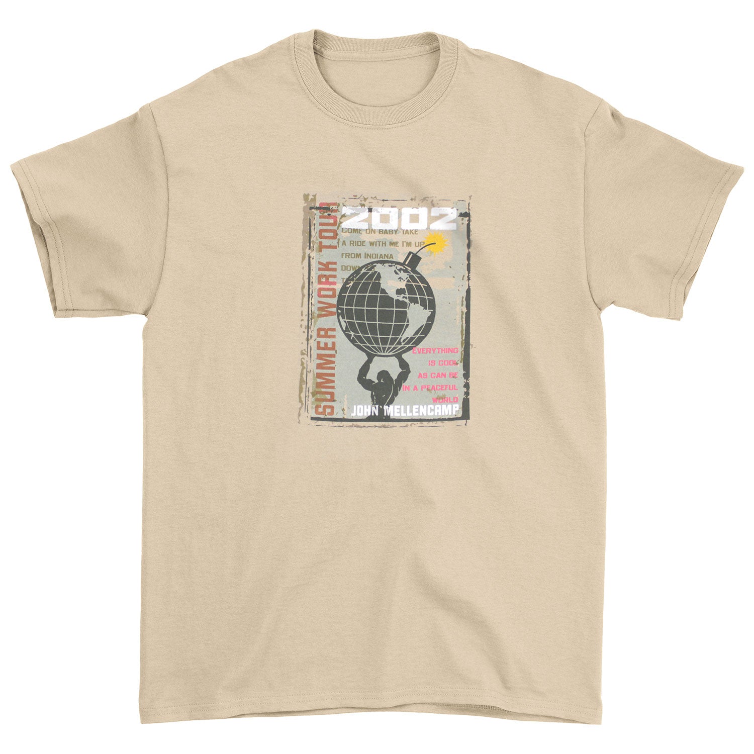 Summer Work Tour 2002 T-shirt