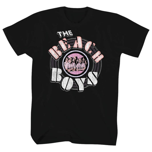 Beach Boys Beach Boys Record Logo T-shirt