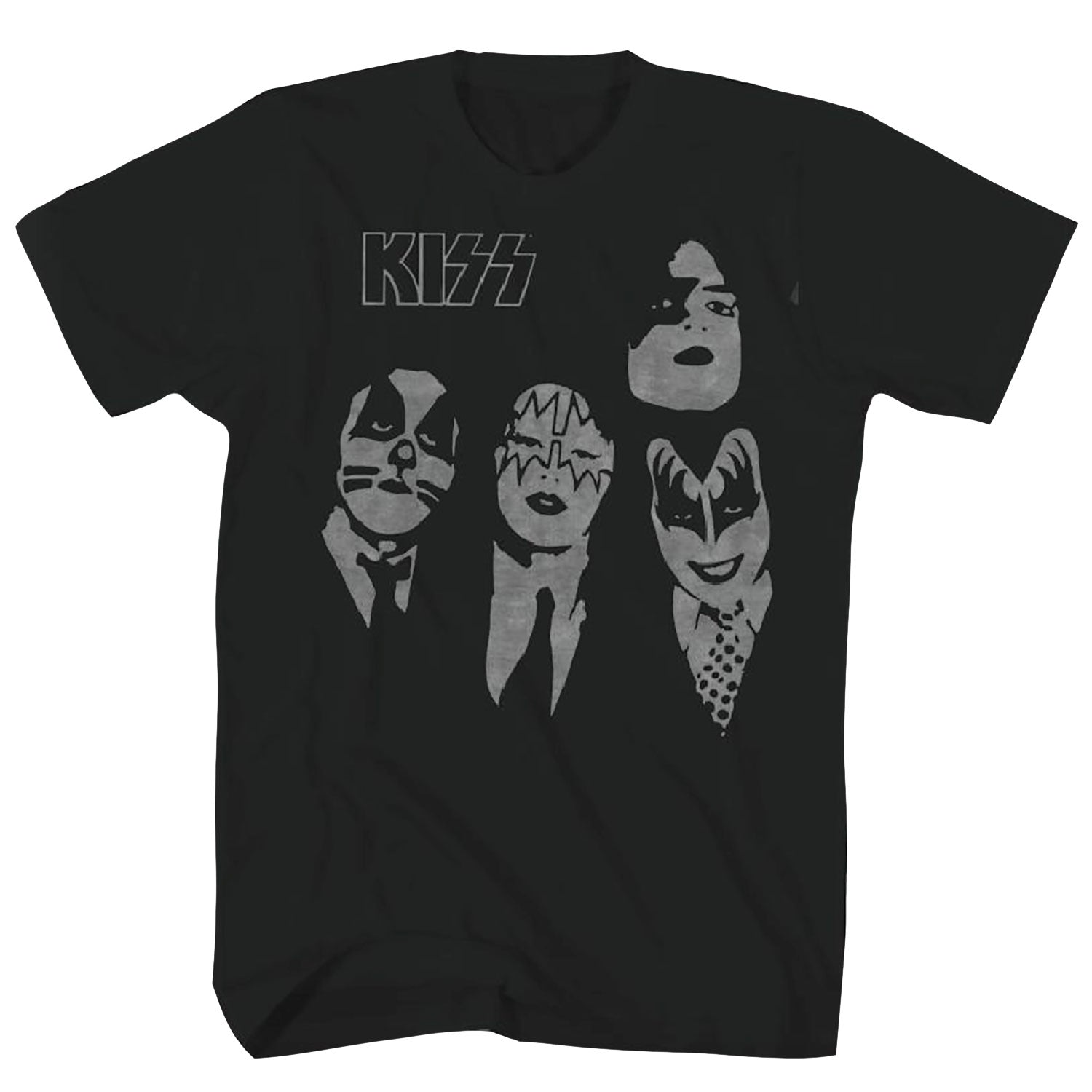 Dressed To Kill Heads In Black & White T-shirt