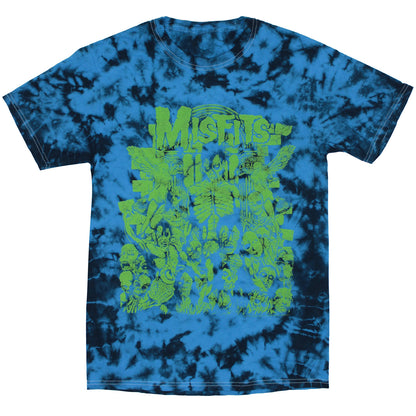 Misfits Misfits Earth AD Blue Green Tie Dye Tie Dye T-shirt