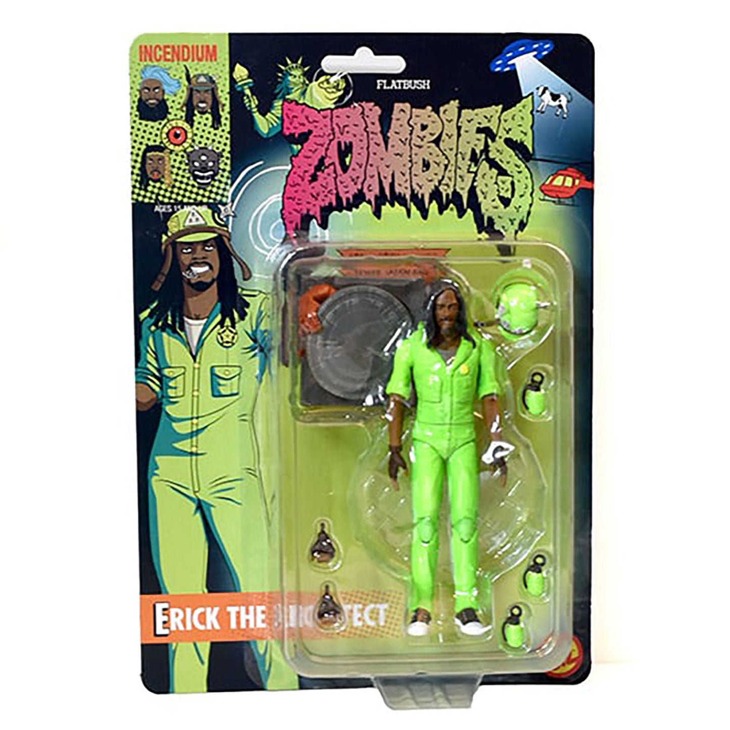 'Erick The Architect' Black Light 5" FigBiz Action Figure Action Figure