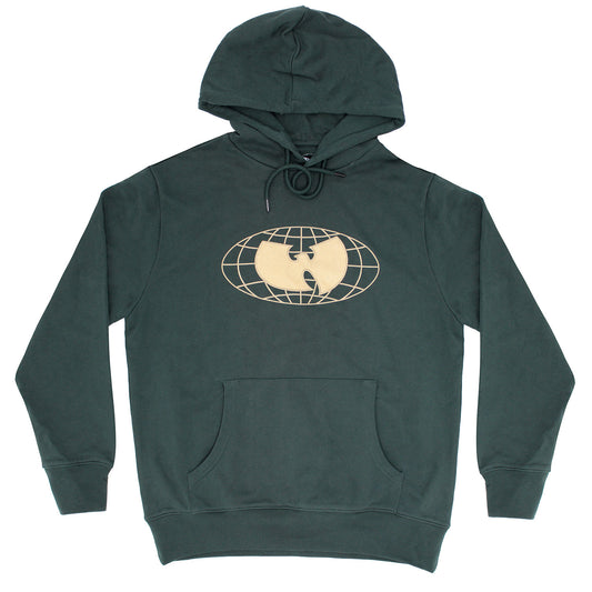 Embroidered Wu Wear W Hooded Sweatshirt