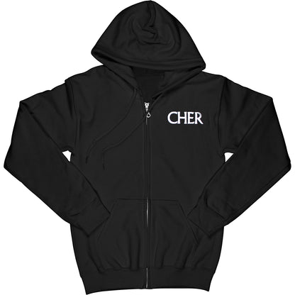 Classic Cher Residency MGM Theater 2017 Zippered Hooded Sweatshirt