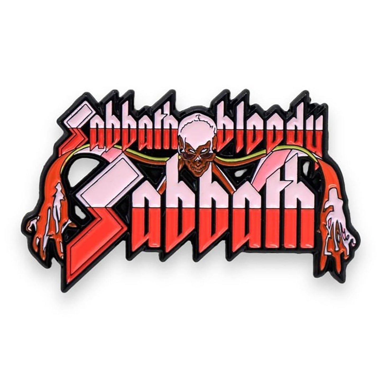 Black Sabbath Sabbath Bloody Sabbath Enamel Pin Pewter Pin Badge