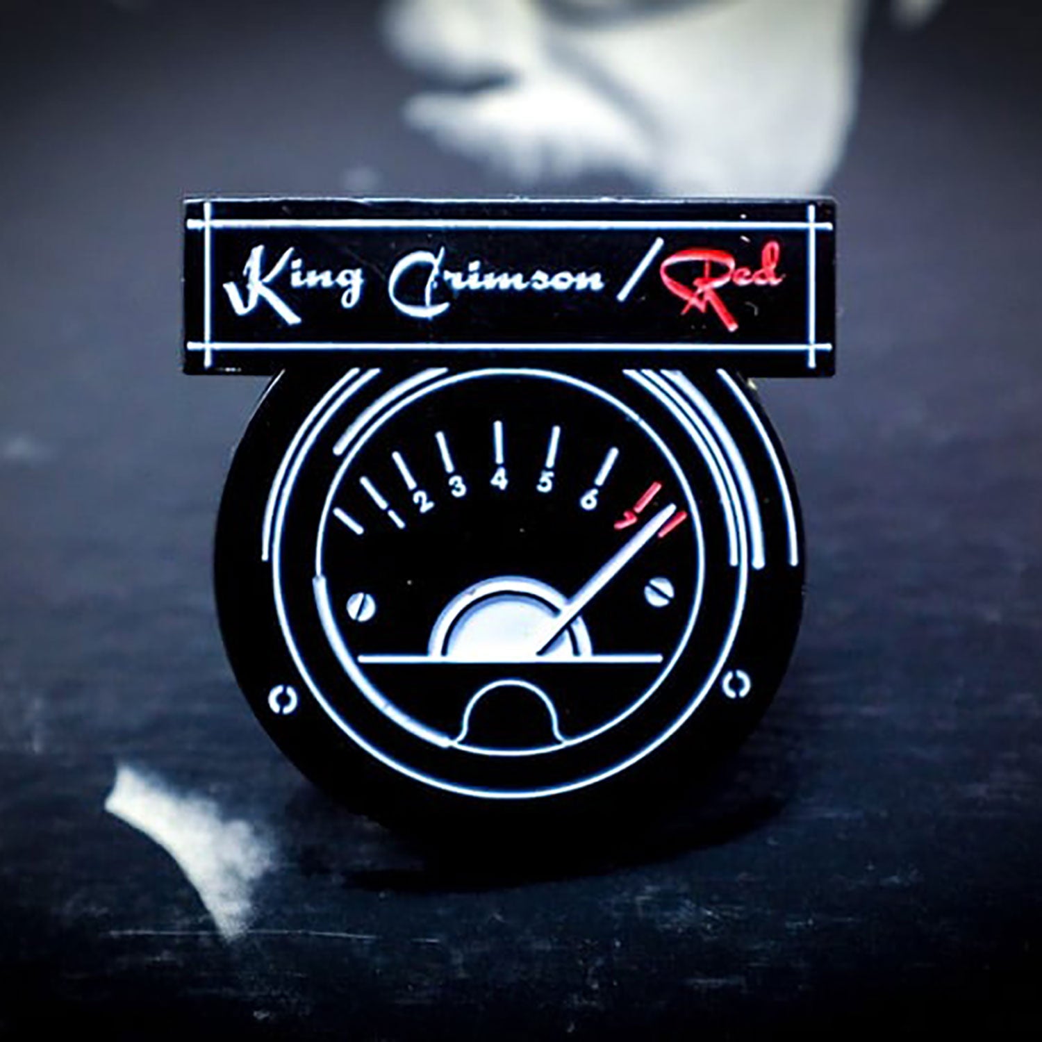 King Crimson 'Red' Enamel Pin Pewter Pin Badge
