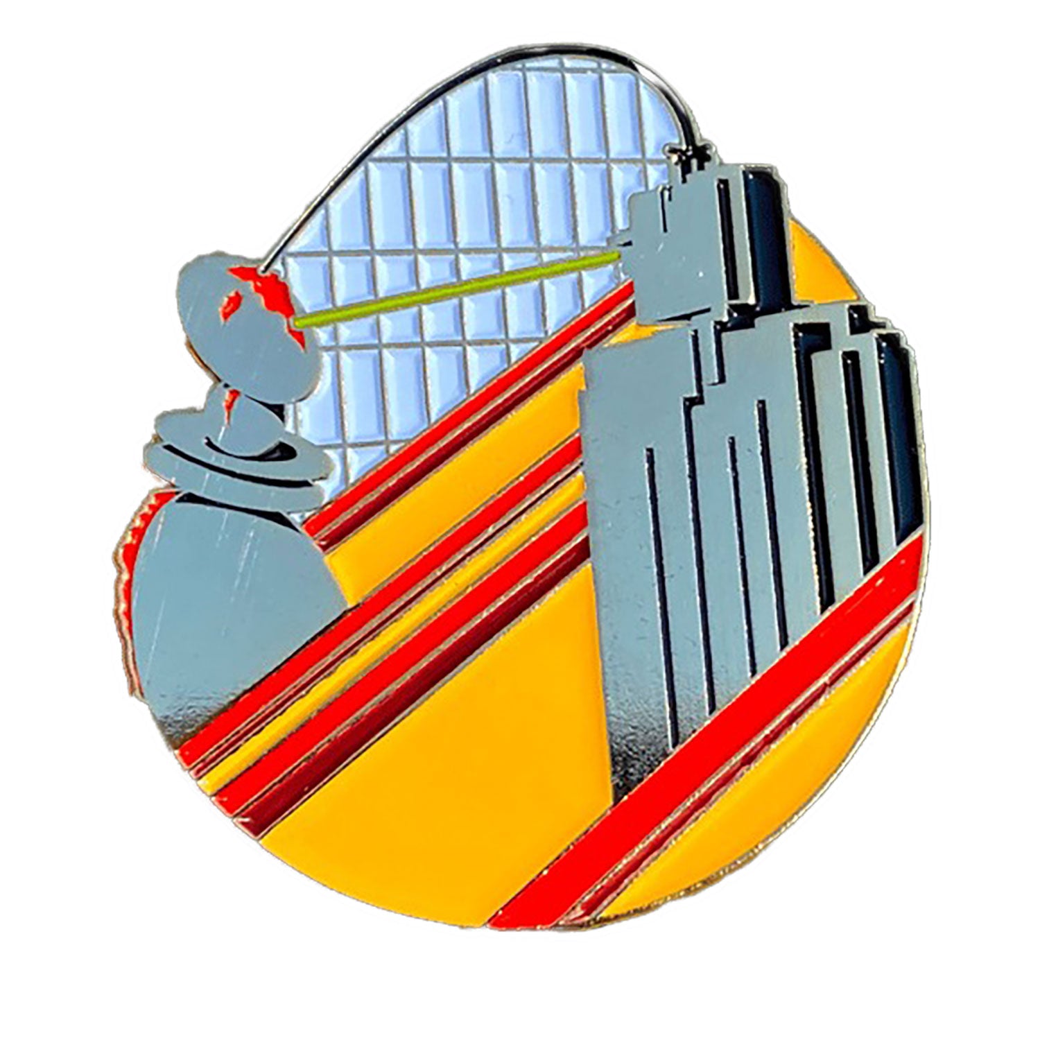 Black Sabbath Technical Ecstasy Enamel Pin With Magnet Attachments Pewter Pin Badge