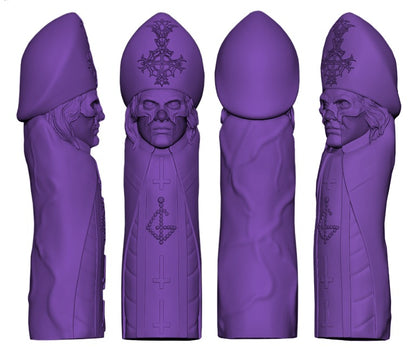 Papa V Perpetua Ghildo (Rockabilia Exclusive) Sculpture