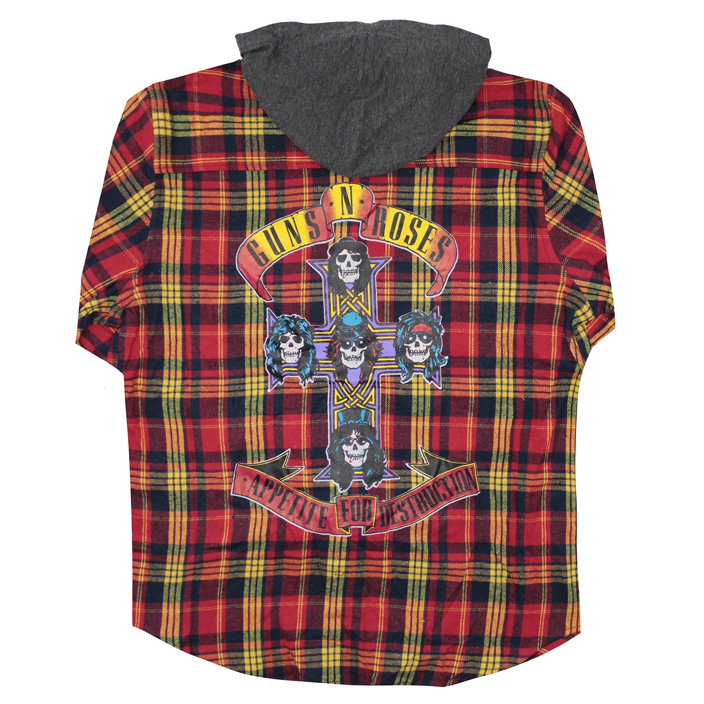 Appetite For Destruction Hooded Flannel Flannel