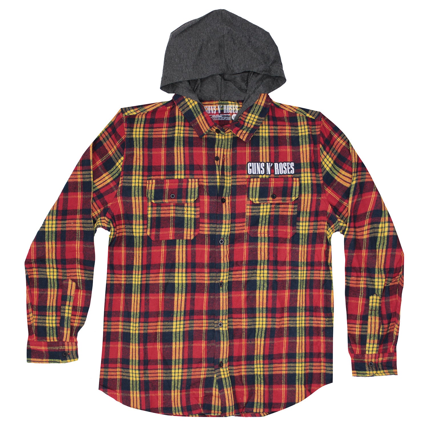 Appetite For Destruction Hooded Flannel Flannel