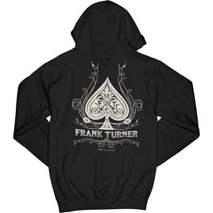 Made in England Logo Zippered Hooded Sweatshirt