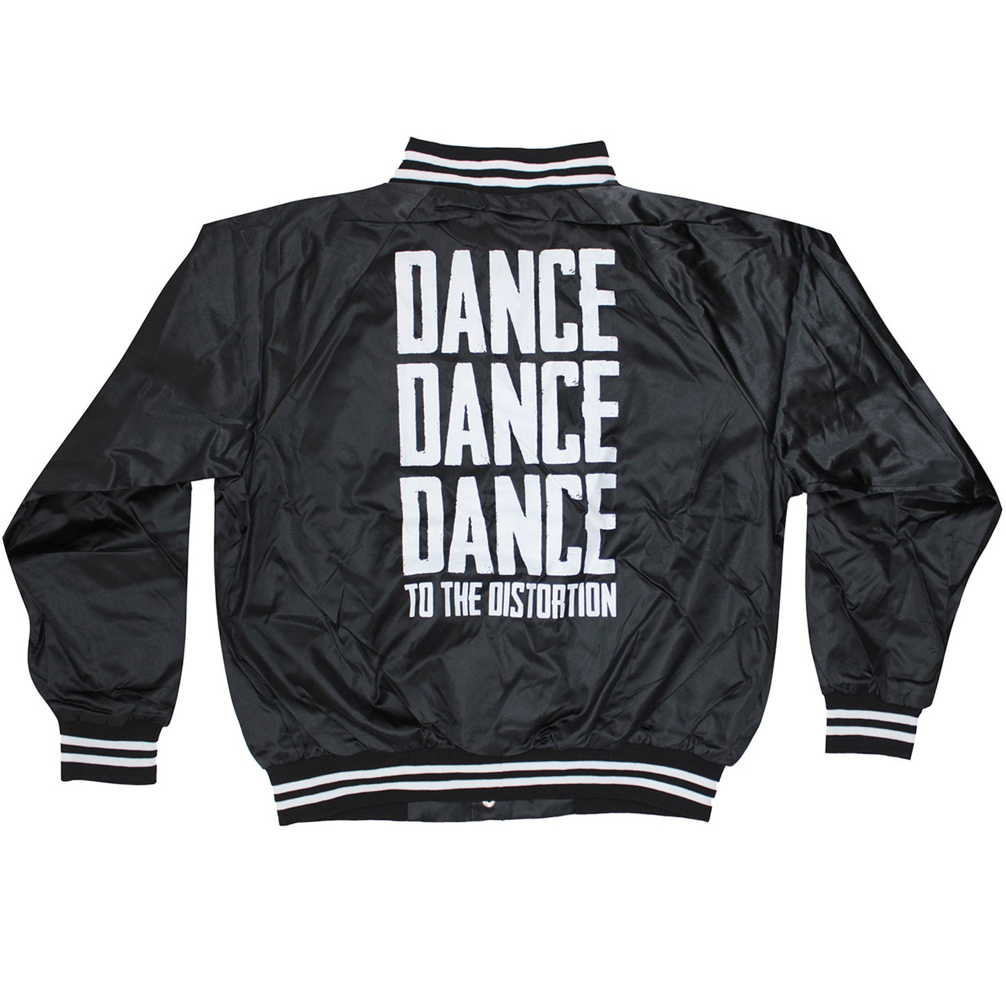 Dance Dance Dance To The Distortion Satin Jacket Jacket