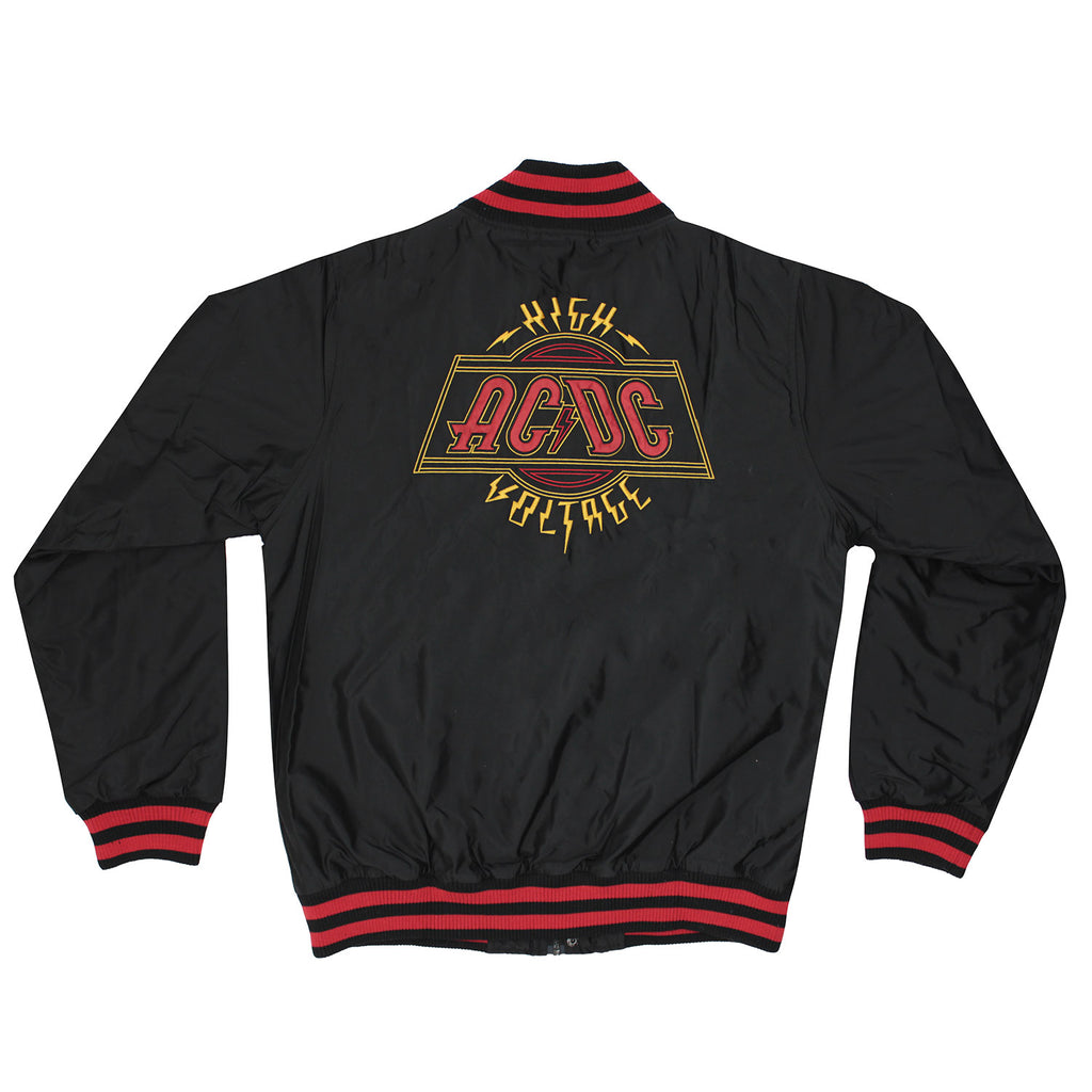 AC/DC High Voltage Bomber Jacket Jacket | AC/DC Merch Store